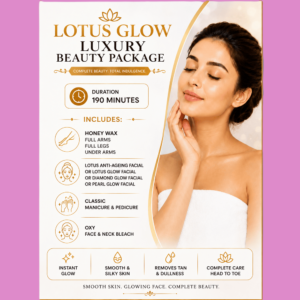 ✨ Lotus Glow Luxury Beauty Package – ₹2349 ✨
